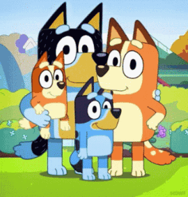 The Bluey Collection (Bluey, Bingo, Bandit, Chilli) Ultimate Model