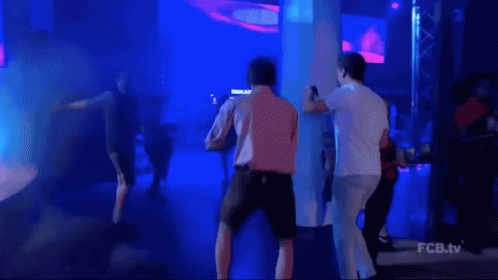 Literally the music from a video of Thomas Müller dancing (Drums)