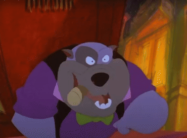 Carface Caruthers(All Dogs Go To Heaven/Ernest Borgnine)