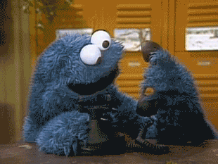 Cookie Monster But Only Saying Cookie