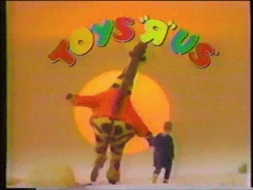 Geoffrey the Giraffe (vintage Toys R Us commercials)