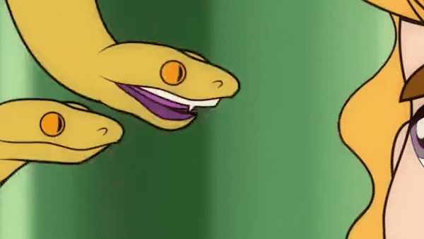 The Snake On Serena's Head (Mysticons)