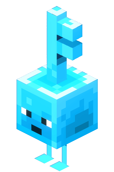Diamond Key Golem (Minecraft Dungeons)