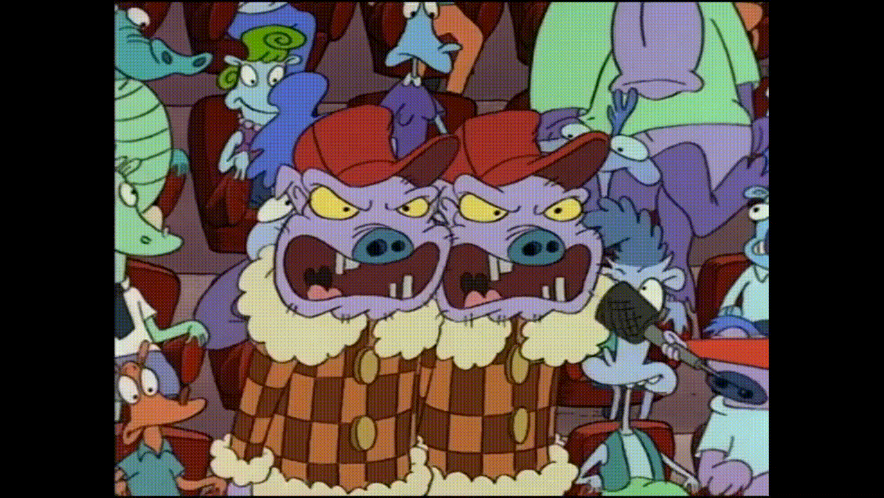 Conjoined Twin Warthogs (Rocko's Modern Life) (Carlos Alazraqui)