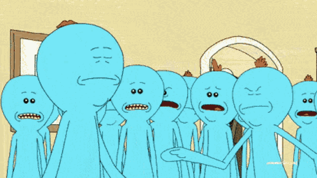 Mr. Miguardi (Mr. Meeseeks, Rick and Morty, Italian Dub)