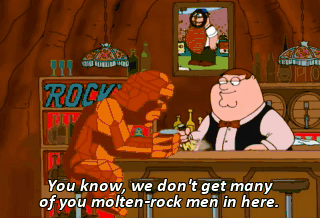 Molten Rock Man (Family Guy) (Kevin Michael Richardson)