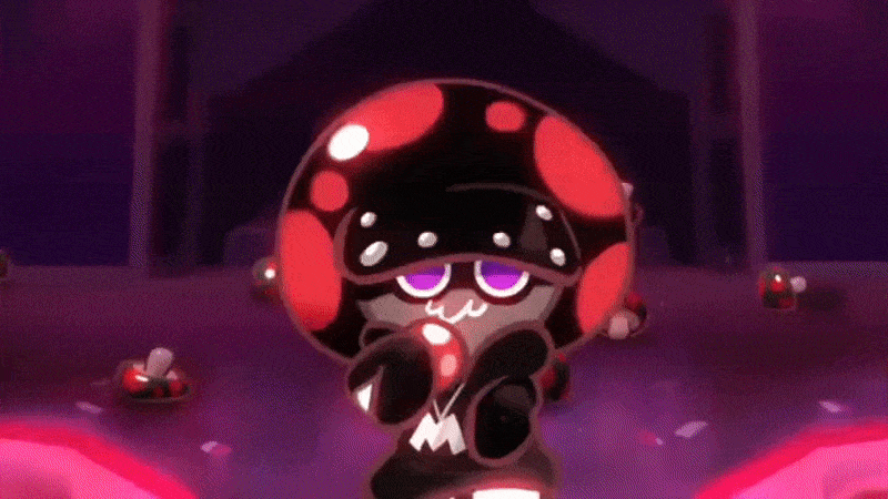 Poison Mushroom Cookie (Mushy. P) (B.A.D 4) (Cookie Run Kingdom) (CRK